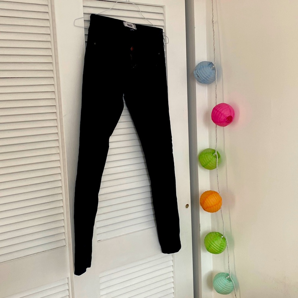 Paige Jeans Black/Blue Skinny